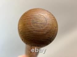 Antique Vtg Early 1900s Unmarked Wooden 33 Baseball Bat with Mushroom Knob 26oz Antique Vtg Early 1900s Unmarked Wooden 33 Baseball Bat with Mushroom Knob 26oz