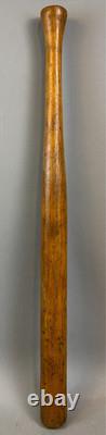 Antique Vtg Early 1900s Wooden Baseball Bat With Bulbous Handle 28 24oz