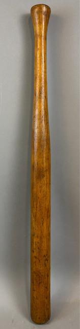 Antique Vtg Early 1900s Wooden Baseball Bat With Bulbous Handle 28 24oz