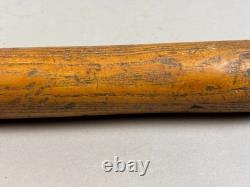 Antique Vtg Early 1900s Wooden Baseball Bat With Bulbous Handle 28 24oz