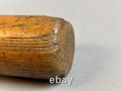 Antique Vtg Early 1900s Wooden Baseball Bat With Bulbous Handle 28 24oz