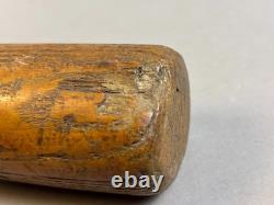 Antique Vtg Early 1900s Wooden Baseball Bat With Bulbous Handle 28 24oz