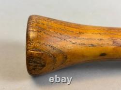Antique Vtg Early 1900s Wooden Baseball Bat With Bulbous Handle 28 24oz