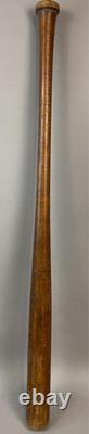 Antique Vtg H&B Hillerich Bradsby Wooden Tiger Maple Striped Baseball Bat 33.5