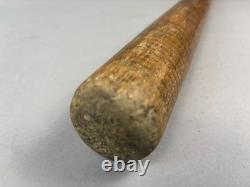 Antique Vtg H&B Hillerich Bradsby Wooden Tiger Maple Striped Baseball Bat 33.5