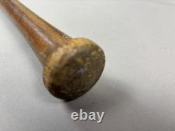 Antique Vtg H&B Hillerich Bradsby Wooden Tiger Maple Striped Baseball Bat 33.5