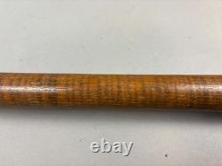 Antique Vtg H&B Hillerich Bradsby Wooden Tiger Maple Striped Baseball Bat 33.5