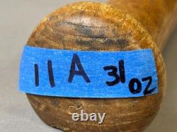 Antique Vtg Hillerich Bradsby 125S Roger Maris Wood Baseball Bat 34 31oz 11A