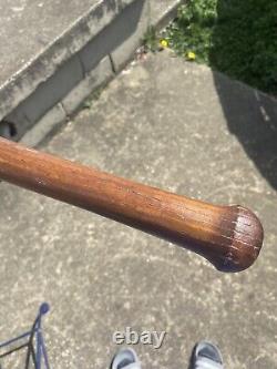 Antique Vtg Mushroom Acorn Knob Baseball Ring Bat St Louis Cardinals Game Used