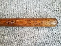 Antique Vtg. Spalding Record Baseball Bat Circa 1908 to 1912 NICE