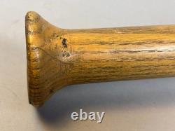 Antique Vtg Unusual Early 1900s Early Warclub Baseball Bat 31.5 49oz HEAVy