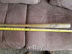 Antique W. H. Gunlocke Chair Co. Baseball Bat Model 25 Wayland N. Y. Vintage