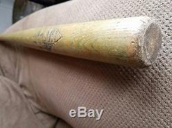 Antique W. H. Gunlocke Chair Co. Baseball Bat Model 25 Wayland N. Y. Vintage