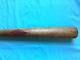 Antique Late 19th Century Flat End Diamond Bat Vintage Wood Baseball Very Rare