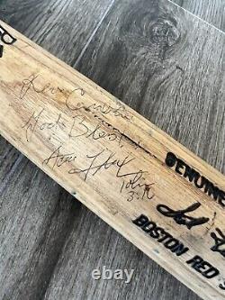 Autographed Louisville Slugger Game Bat M110 Scott Fletcher Vintage Baseball Bat