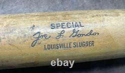 B14 Vtg 50s 35 HILLERICH & BRADSBY 125 SPECIAL JOE L GORDON Wood Baseball Bat