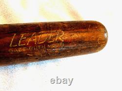 BABE RUTH 35 (H&B) No. 9 Leader (Vintage) Baseball Bat