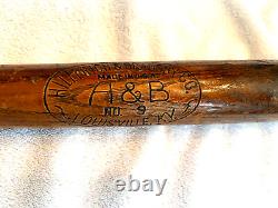 BABE RUTH 35 (H&B) No. 9 Leader (Vintage) Baseball Bat