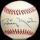 Billy Martin Single Signed Baseball Hof Vtg Ball Rare Ny New York Yankees Team