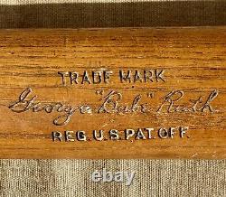 Babe Ruth 40 BR 34 Bat, In Great Shape, No Splits, Antique, Super Rare