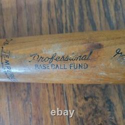 Babe Ruth 40 BR 34 Bat Professional Baseball Fund World War 2 Army Air Force