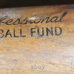 Babe Ruth 40 BR 34 Bat Professional Baseball Fund World War 2 Army Air Force