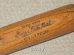 Babe Ruth H&B Vintage 125 Baseball Bat New York Yankees HOF