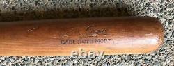 Babe Ruth Jc Higgins Major League Hold Fast Treated Vintage Baseball Bat Nice