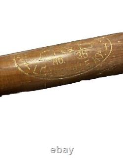 Babe Ruth Model Vintage Louisville Hillerich & Bradsby Player Model No. 35 Bat