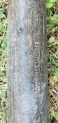 Babe Ruth Vintage Black Betsy 125 Bb Louisville Slugger Baseball Bat-super Rare