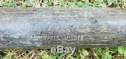 Babe Ruth Vintage Black Betsy 125 Bb Louisville Slugger Baseball Bat-super Rare