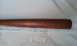 Babe Ruth Vintage Louisville Slugger 40 B. R. H & B Baseball Bat Circa 1920's