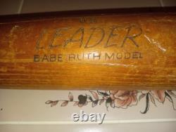 Babe Ruth (h & B) No. 9 U. S. Leader Bat