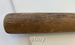 Baseball Bat, W. E. Mains Special, Sandy Creek Maine, 1890's, Vintage