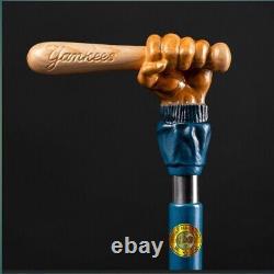 Baseball bat walking cane new York yanked unique sport walking stick BH01