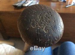 Ben Chapman Vintage Louisville Slugger 35 Powerized Oil Tempered baseball bat