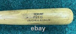 Bill Pleis 1965 Minnesota Twins World Series Vintage Game Used Bat Pitcher RARE