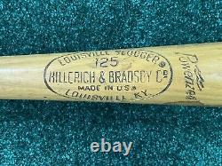 Bill Pleis 1965 Minnesota Twins World Series Vintage Game Used Bat Pitcher RARE