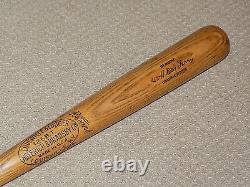 Bill Terry H&B Vintage Baseball Bat New York Giants HOF