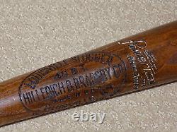 Bill Terry H&B Vintage Baseball Bat New York Giants HOF