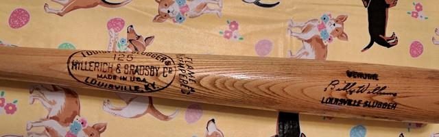 Billy Williams Signed Autographed Bat Vintage 70s Louisville Slugger Cubs Jsa