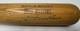 Billy Williams Signed Vintage H&b League Leader Bat Cubs Hall Of Famer