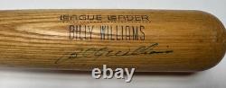Billy Williams Signed Vintage H&b League Leader Bat Cubs Hall Of Famer Billy Williams Signed Vintage H&b League Leader Bat Cubs Hall Of Famer