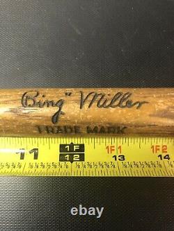 Bing Miller 14 Vintage Mini Baseball Bat 1921-1935 Redsox Athletics Browns Etc
