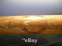 Blackman & Burchfield Belmont Wood baseball bat Vintage 35