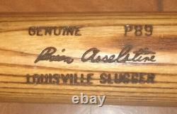 Brian Asselstine 1980-83 #30 Braves Vintage Louisville Slugger Game Used Bat