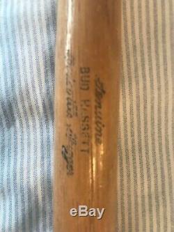 Buddy Hassett AND Billy Vintage Mini Louisville Slugger Baseball Bats