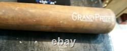 Burke Hanna Grand Prize Wooden Baseball Bat Vintage Made in USA Athens Georgia