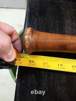 Burke Hanna Grand Prize Wooden Baseball Bat Vintage Made in Usa Athens Georgia