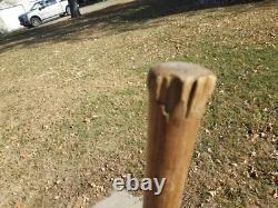 C. 1920s Vintage EC Simmons Swatter Wood American Baseball Bat 50